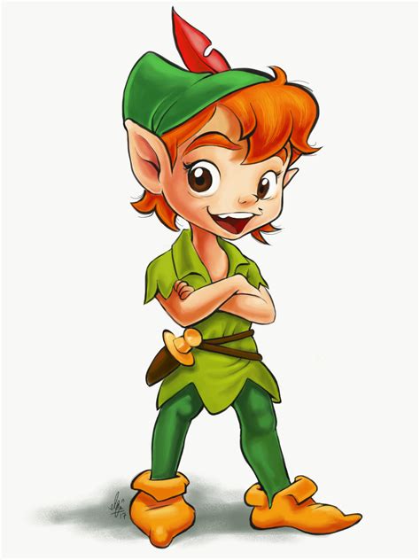 peter pan fan art|More.